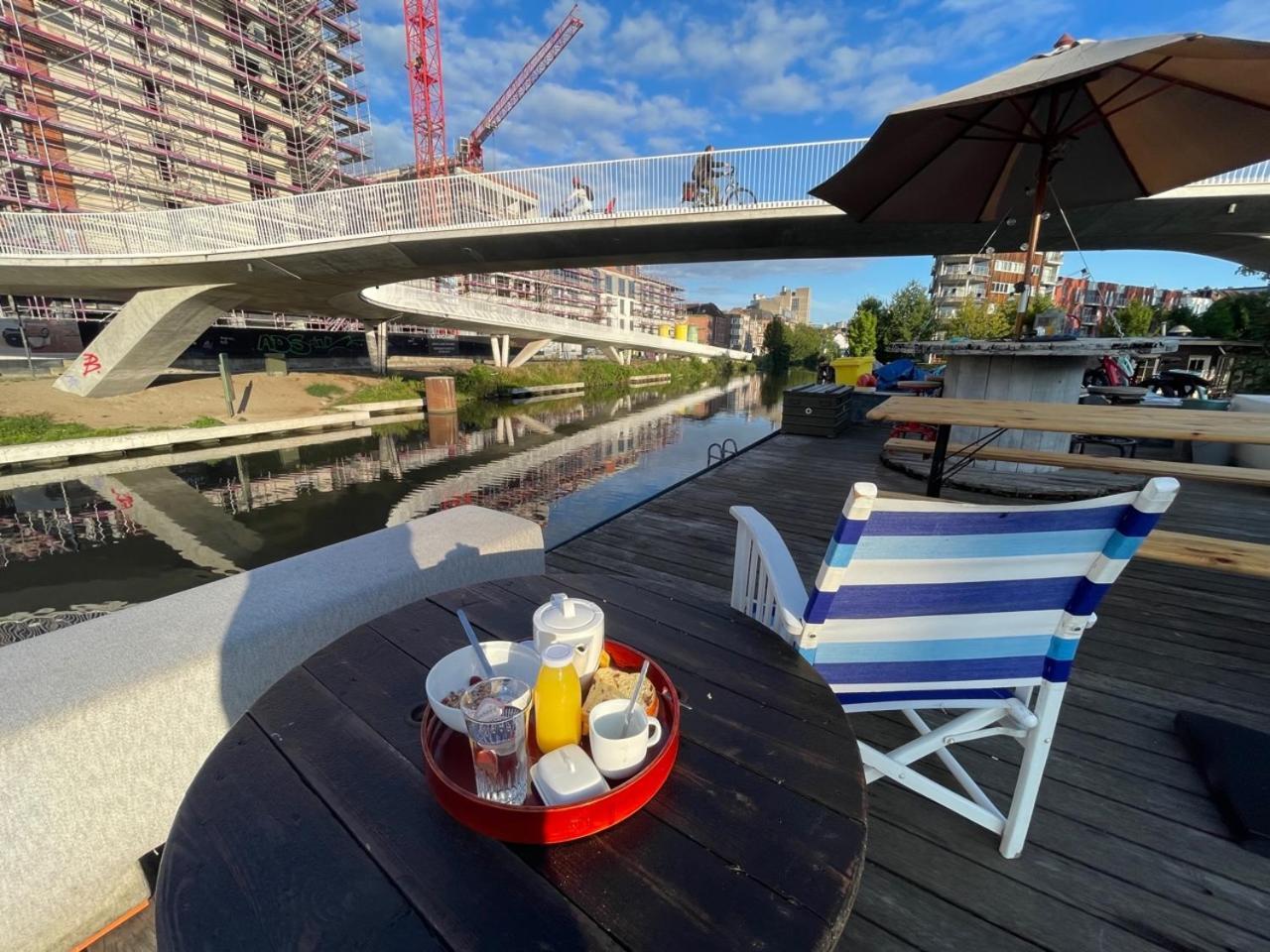 Boat & Breakfast Bellevue Hotel Ghent Luaran gambar